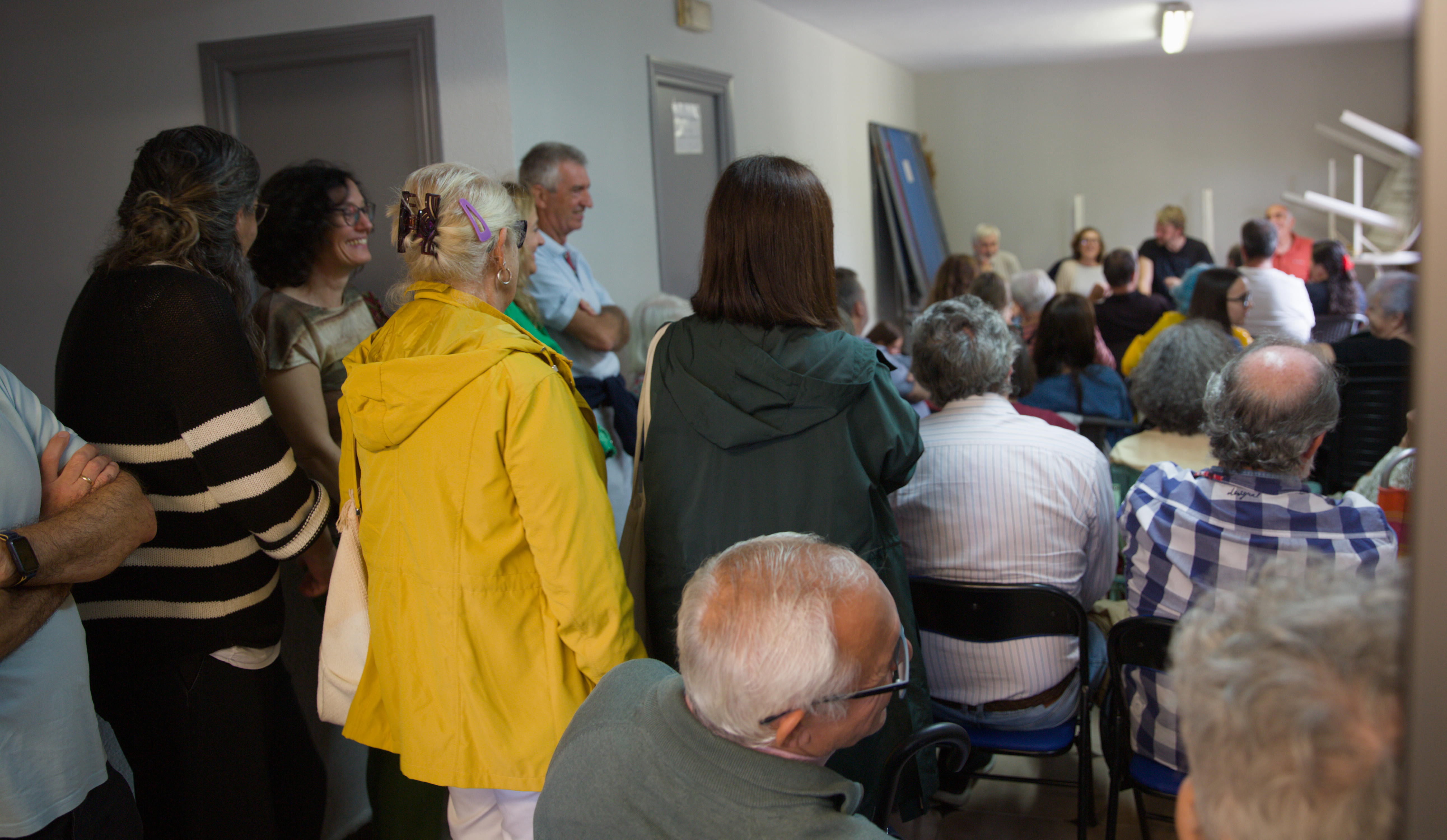 Imagen de una asamblea de la Plataforma